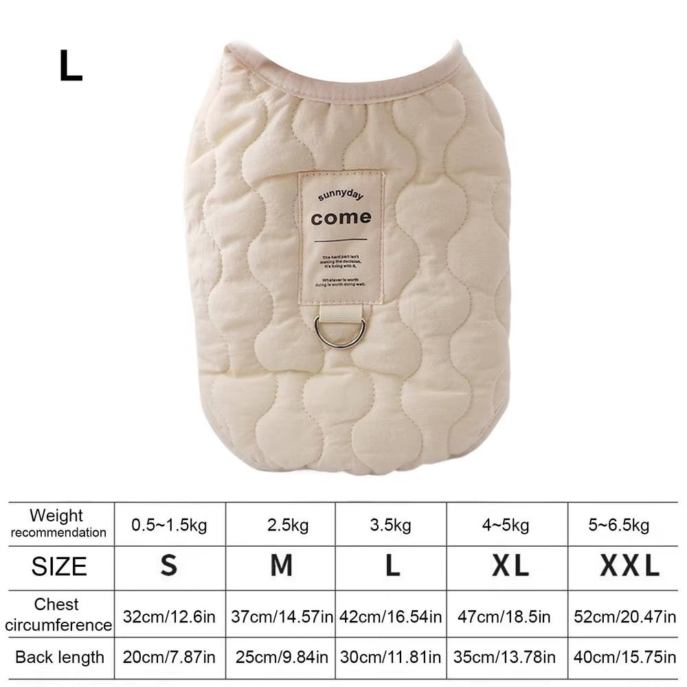 SnuggleShield Winter Coat – Warmth Meets Walk-Ready Convenience for Small Dogs & Cats